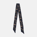 Dannari Onyx Slim Scarf