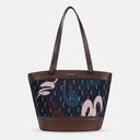 AKKHAYAR Chocolate Shoulder Bag