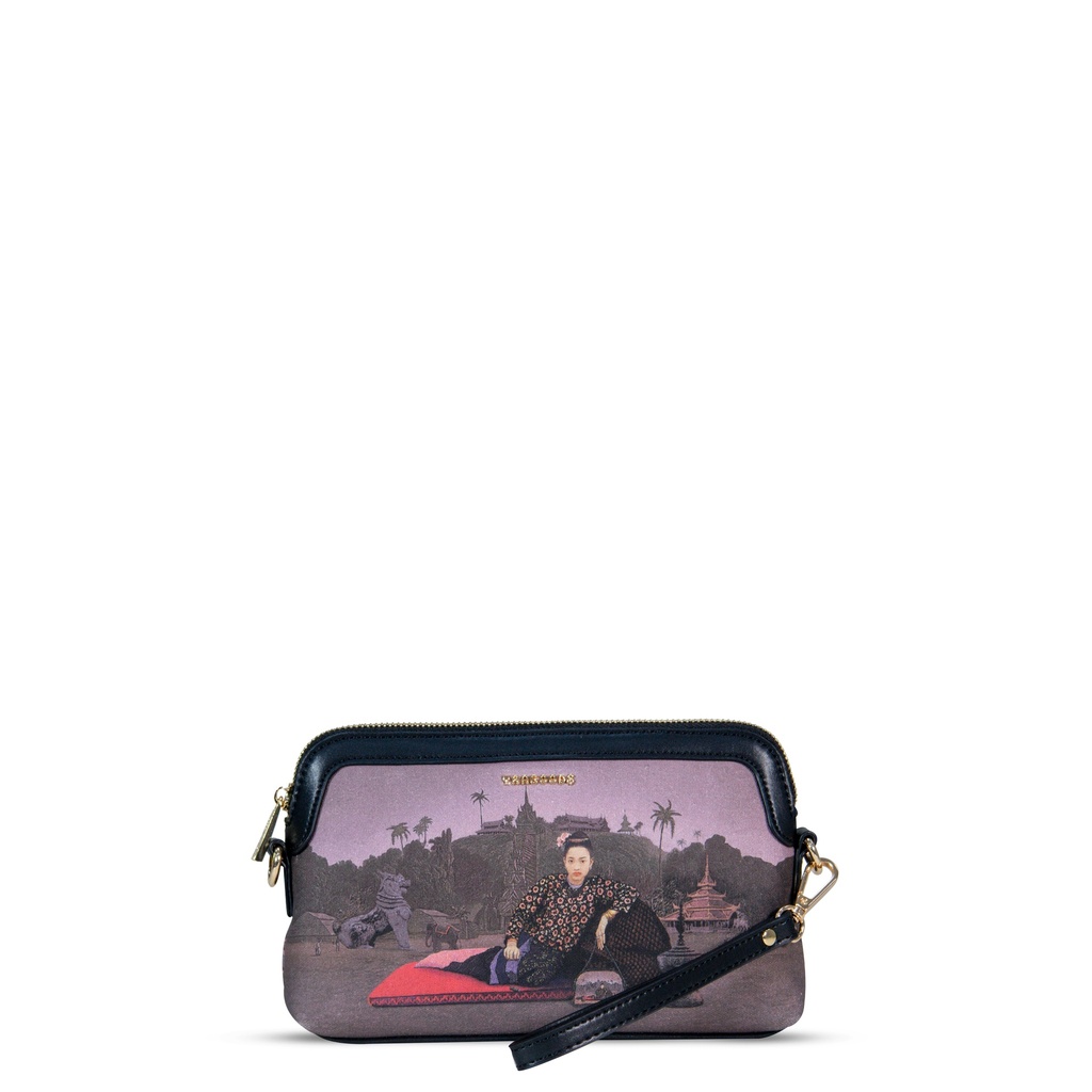 Htate Htar Black Small Cross Bag