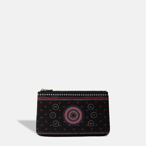 [YG8E2511B] Naga Black Midi Clutch