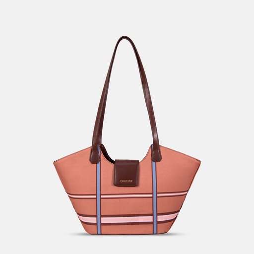 [YG9E2304W] Picnic Chestnut Basket Shoulder Bag