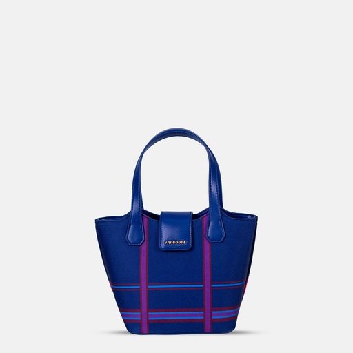[YG9E2303N] Picnic Navy Basket Hand Bag