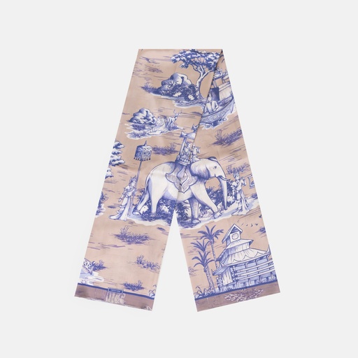 [YG10O2902E] Dannarri Beige Rectangular Scarf