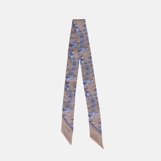 [YG10O2901E] Dannari Beige Slim Scarf