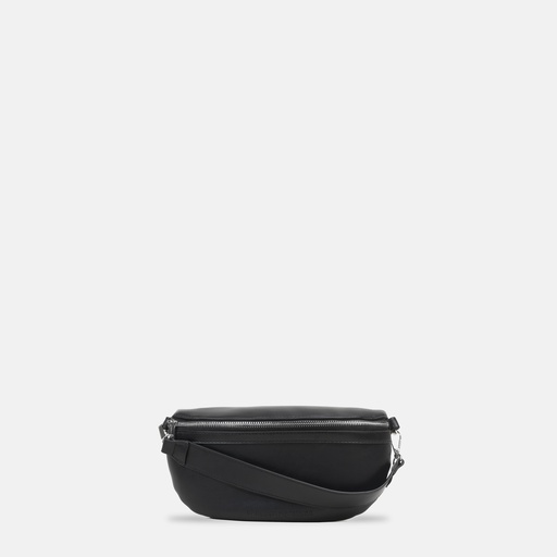 [YS10S2401B] Sisburma Black Crescent Belt Bag