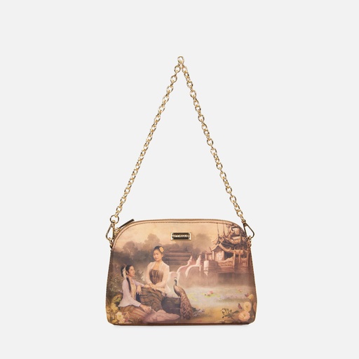 [YG11C2302J] Yu Wadi Old Gold CrossBody Bag