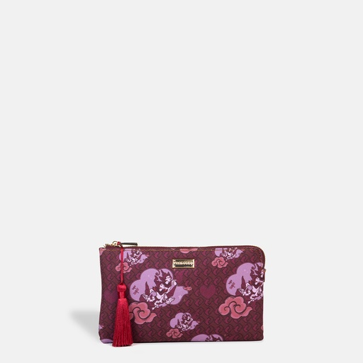 [YG11V2102Z] Swal Taw Merlot Wallet Pouch