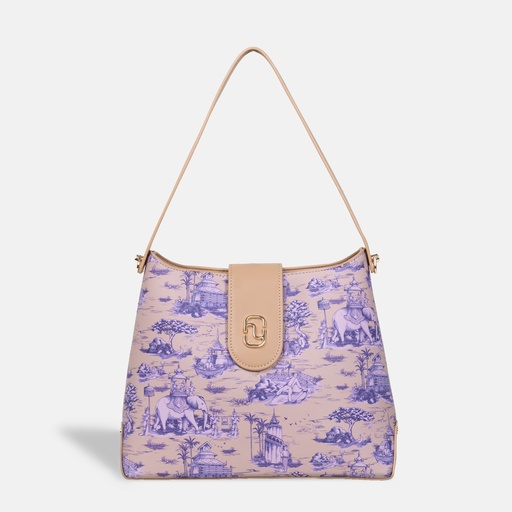 [YG11O2305E] Dannari Beige Hobo Bag