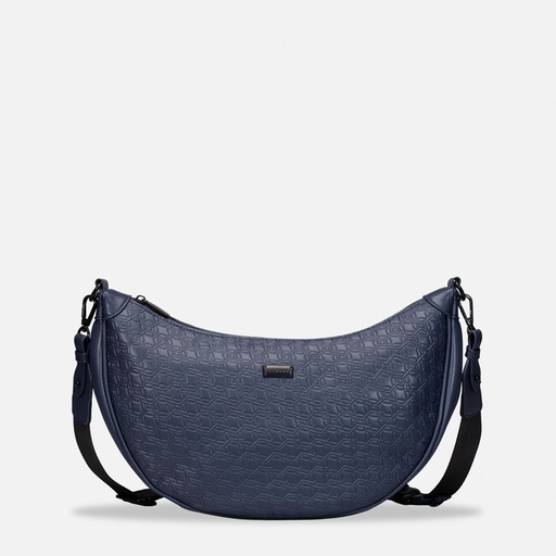 [YG11S2402U] Myat Lay Maung Midnight Blue Arc Crossbody Bag