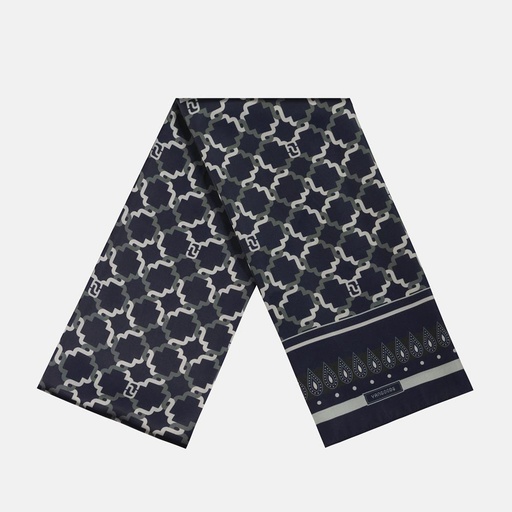 [YG11A2902B] Htarwara Onyxr Rectangular Scarf