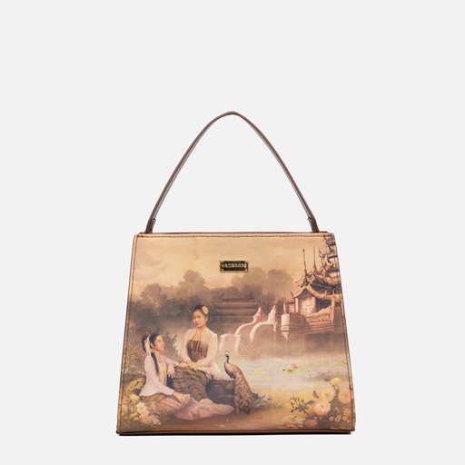[YG11C2305J] Yu Wadi Old Gold Mini Shopper Bag