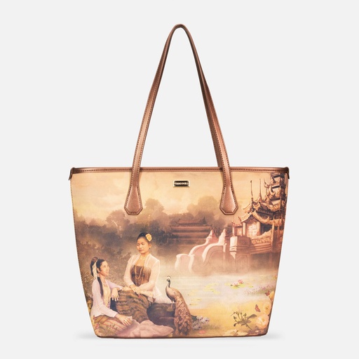[YG11C2307J] Yu Wadi Old Gold Shoulder Bag